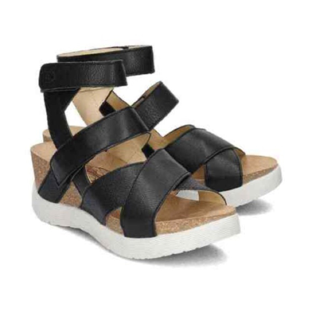 Sold FLY London Cork Wedge Sandals 39 8-8.5